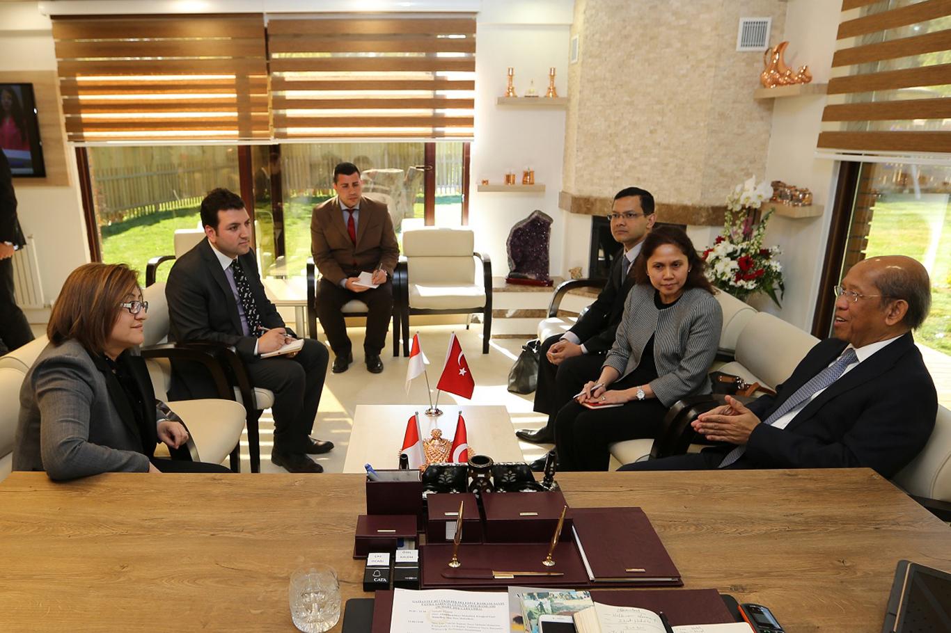 Endonezya Ankara Büyükelçisi Gaziantep’te